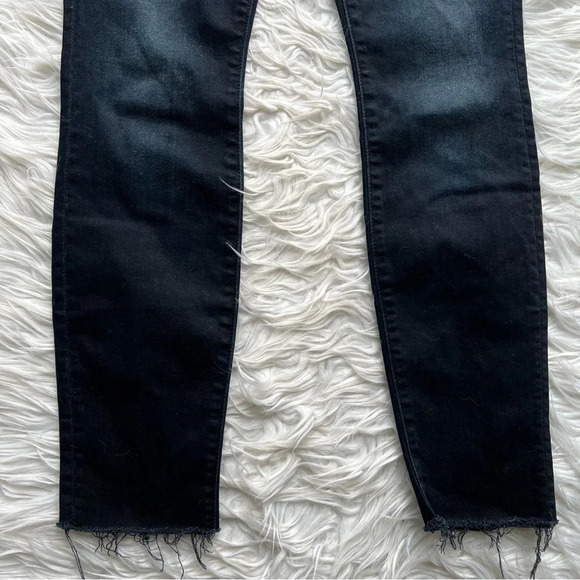 MOTHER Denim High Waisted Looker Ankle Fray Skinny Jeans Last Call Women’s 24 - Picture 3 of 13